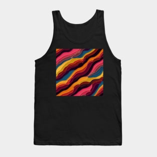 Rainbows Everywhere! Colorful abstract pattern #6 Tank Top